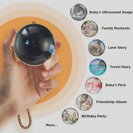 Personalized 3D Video Crystal Ball — 2.7" Pixel Display (4GB)